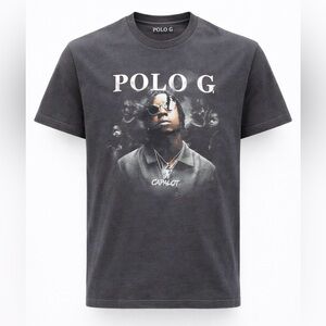 Polo G Capalot Album Cover Rap Tshirt Men’s Size Medium 100% Cotton